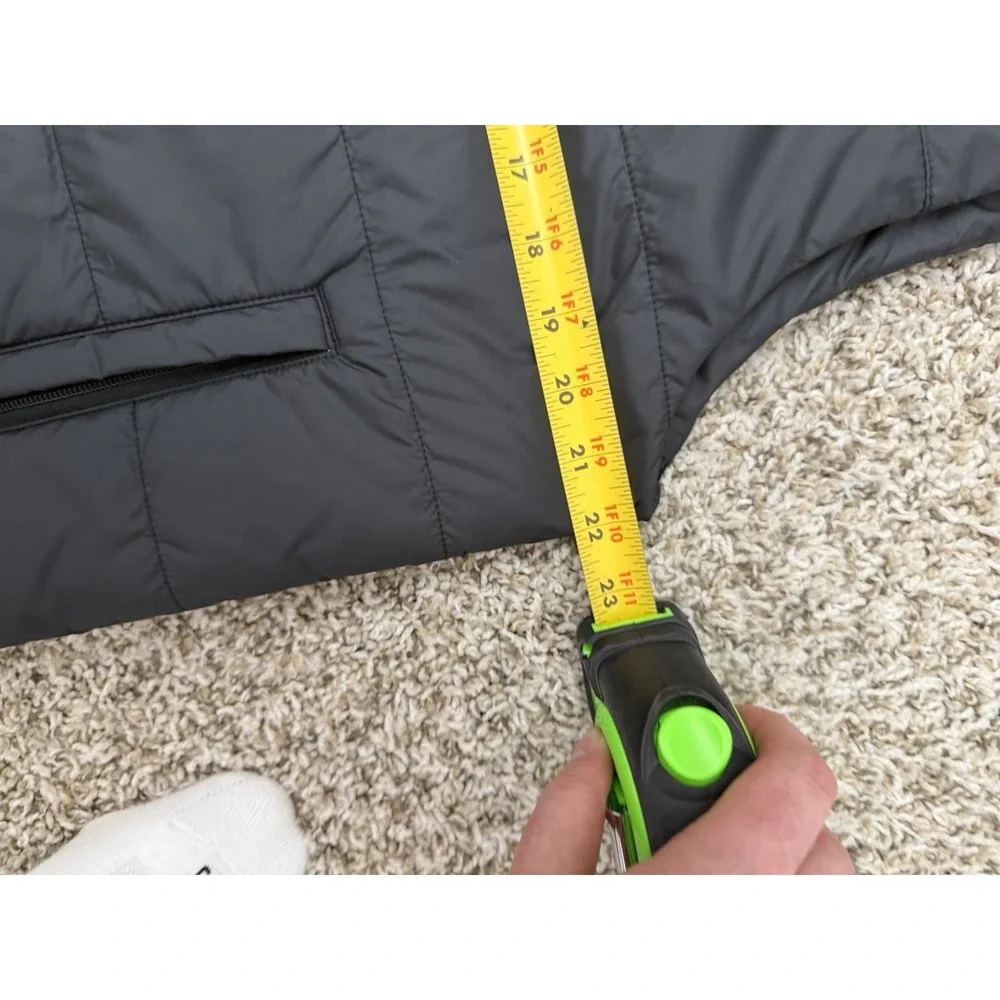 The North Face Everyday Insulated Vest Men's XL Full Zip Logo Black
